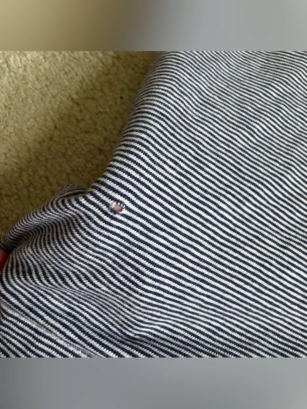 Vintage Champion Striped Harvard Ringer Tee 1970s Made in the USA Cotton - Picture 10 of 12